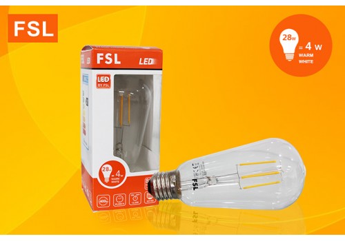 FSL-BLUB-4W หลอดไส้จำปา LED E27