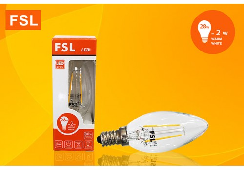 FSL-E14-2W หลอดไส้จำปา LED