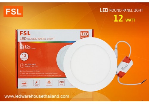 FSL-PN-6-12W-circle 6" กลม