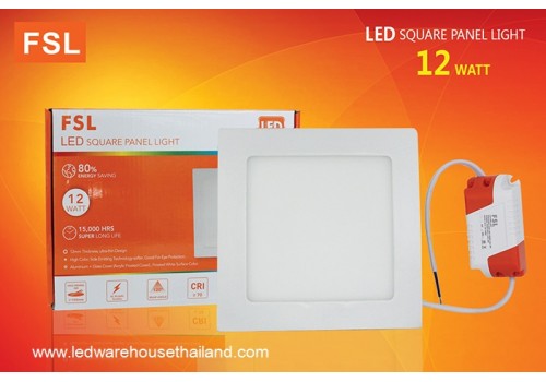 FSL-PN-6-12W-square 6" เหลี่ยม