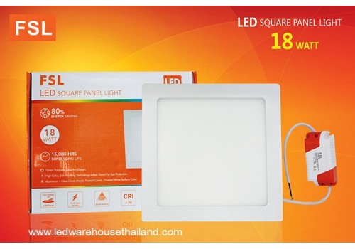 FSL-PN-8-18W-square 8" เหลี่ยม