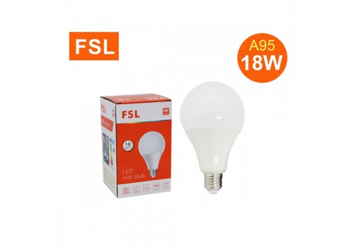 หลอดปิงปอง FSL-BLUB-18W แสงขาวและวอร์มไวท์