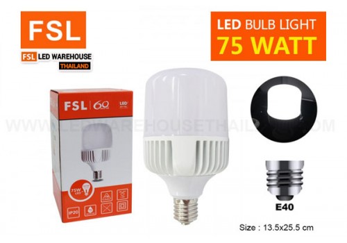 หลอดทรงกระบอก FSL-T127-75W