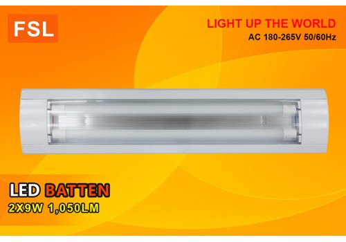 FSL-BATTEN-2x9W