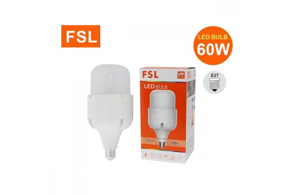 FSL-BULB-60W หลอดไฟ LED แสงขาวและวอร์มไวท์
