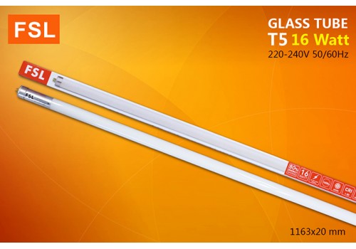 FSL-LED-T5-16W หลอดนีออนขุ่นแสงขาว,วอร์ม