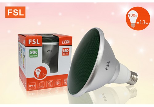 หลอด PAR38-13W สีเขียว