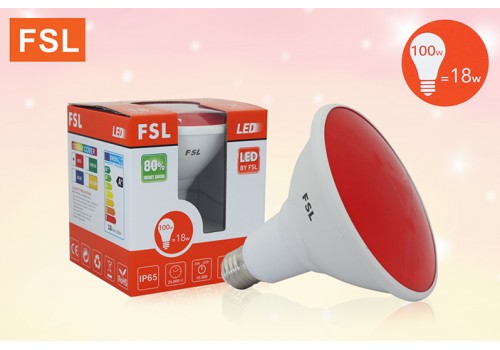 FSL-PAR38-18W-RED