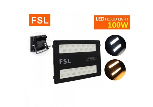 สปอร์ตไลท์ FSL-SPL-808A-100W แสงขาวและแสงวอร์มไวท์