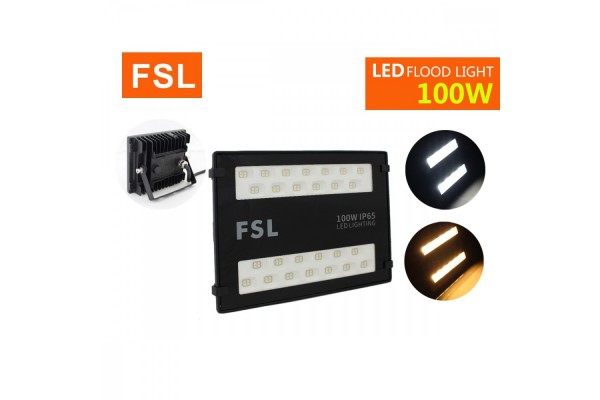 สปอร์ตไลท์ FSL-SPL-808A-100W แสงขาวและแสงวอร์มไวท์