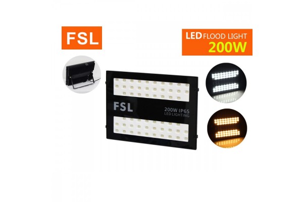 สปอร์ตไลท์ FSL-SPL-808A-200W แสงขาวและแสงวอร์มไวท์