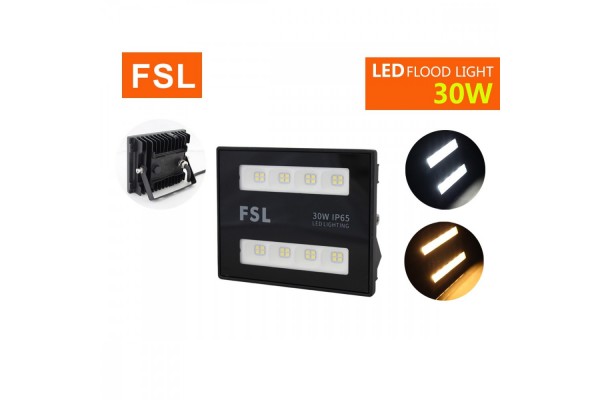 สปอร์ตไลท์ FSL-SPL-808A-30W แสงขาวและแสงวอร์มไวท์
