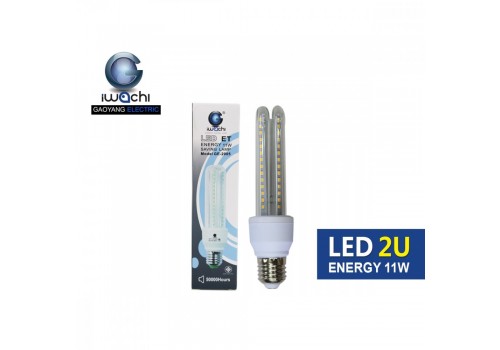 หลอดตะเกียบ LED IWACHI-2U-LED-11W แสงขาวและวอร์มไวท์ หลอดตะเกียบ LED IWACHI-2U-LED-11W แสงขาวและวอร์มไวท์