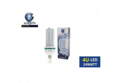 หลอดตะเกียบLED IWC-4U-LED-24W แสงขาวและแสงวอร์มไวท์