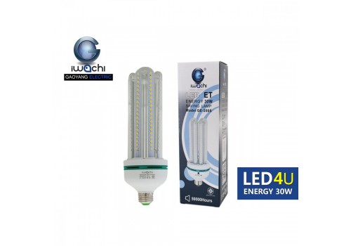 หลอดตะเกียบLED IWC-4U-LED-30W แสงขาวและแสงวอร์มไวท์