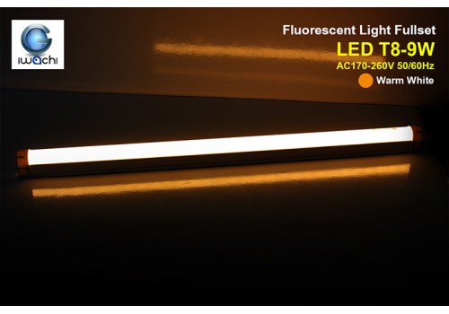 IWACHI-SET-PVC-T8-9W-WW