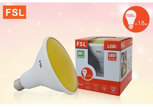 FSL-PAR38-18W-YELLOW