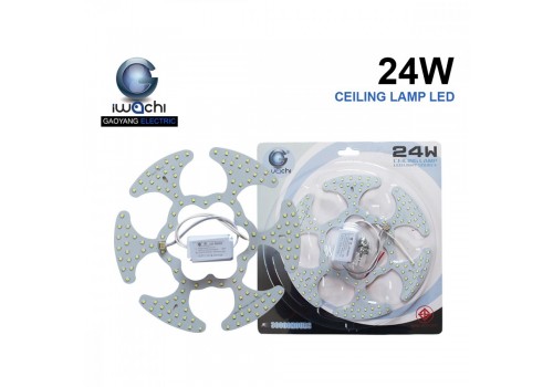 แผงไฟแม่เหล็กเปลือย (ดอกจันทร์) IWACHI-CELL-24W-NEW