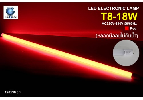 IWACHI-360-18W-RED-NO Waterproof